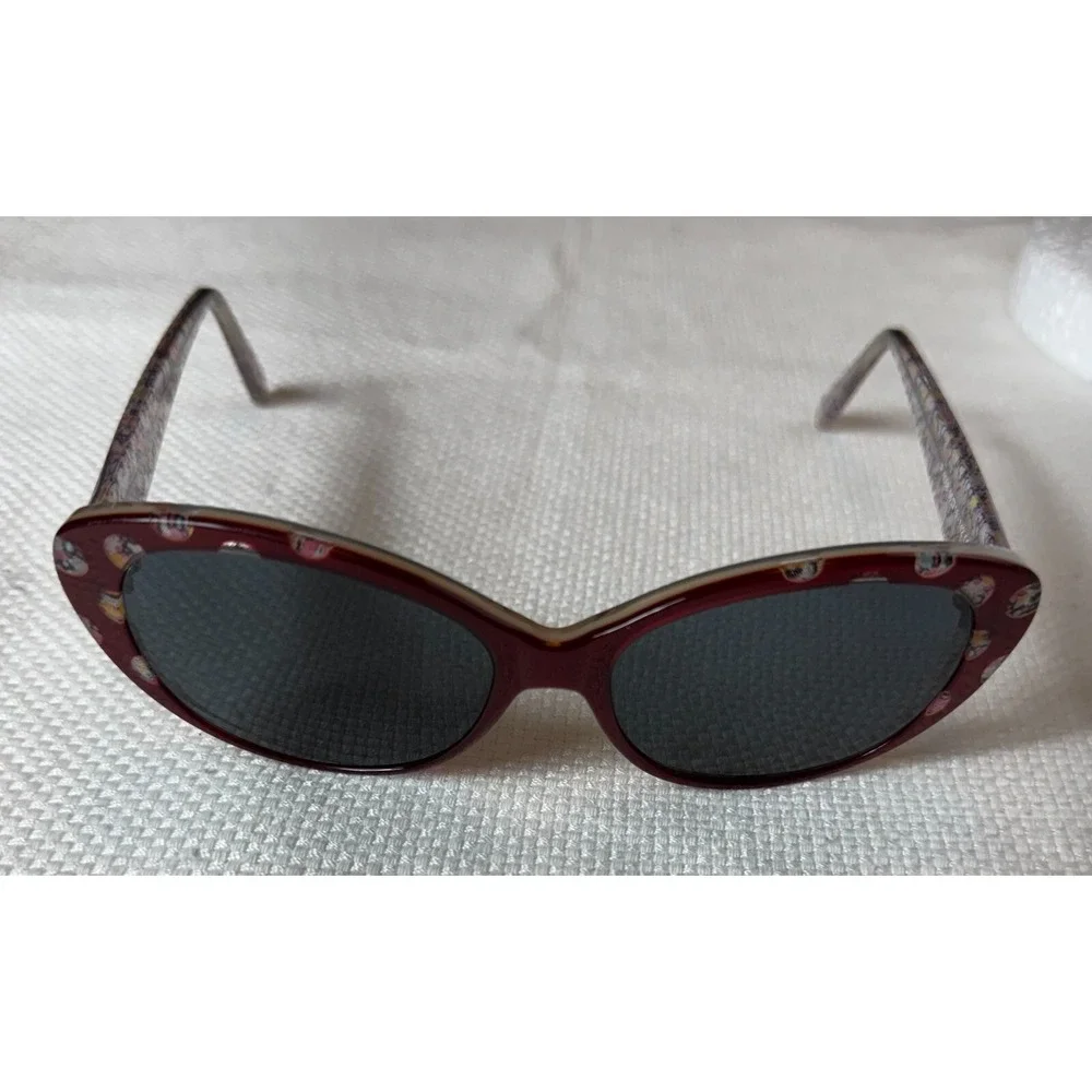 JEAN LAFONT PARIS FRANCESCA P 6068 RED MULT GRADIENT SUNGLASSES;‎ Frames Only